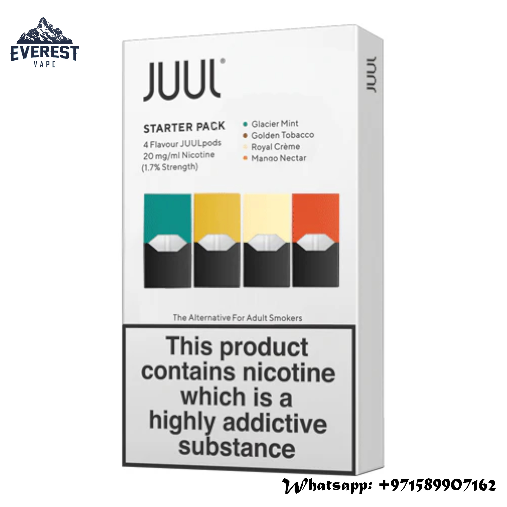 Juul1 Device Kit | Buy in Dubai  Everest Vapor | Everest Vape  Best Vape  Shop in Dubai